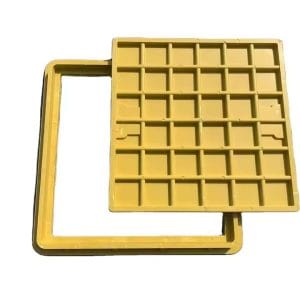 BMC Square Manhole Cover for Roads with Corrosion Resistance