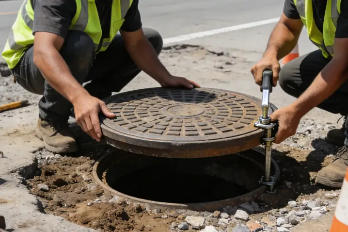 Why Manhole Cover is Round: The Secret Behind Its Shape Revealed