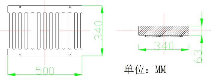 500x340 SMC Drainage Grate Cover (8)
