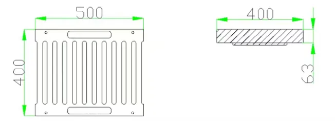 500x400 SMC Drainage Grate Cover (9)