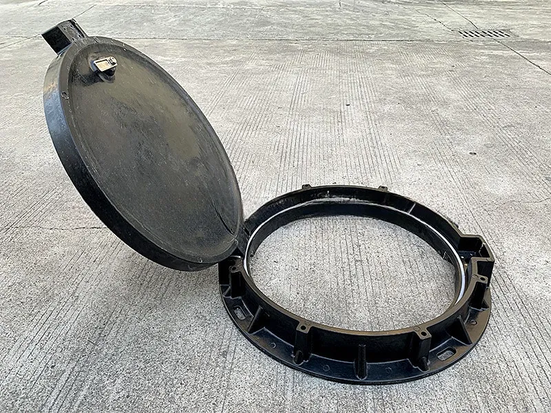 600mm Hinged SMC Composite Manhole Cover - Imagen 3