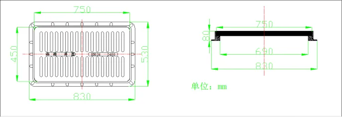750x450 SMC Drainage Grate and Frame (9)