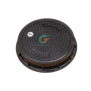 Clear Opening 300mm Round SMC Manhole Cover and Frame