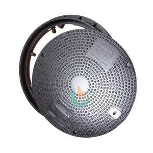 Clear Opening 630mm Round SMC Manhole Cover and Frame