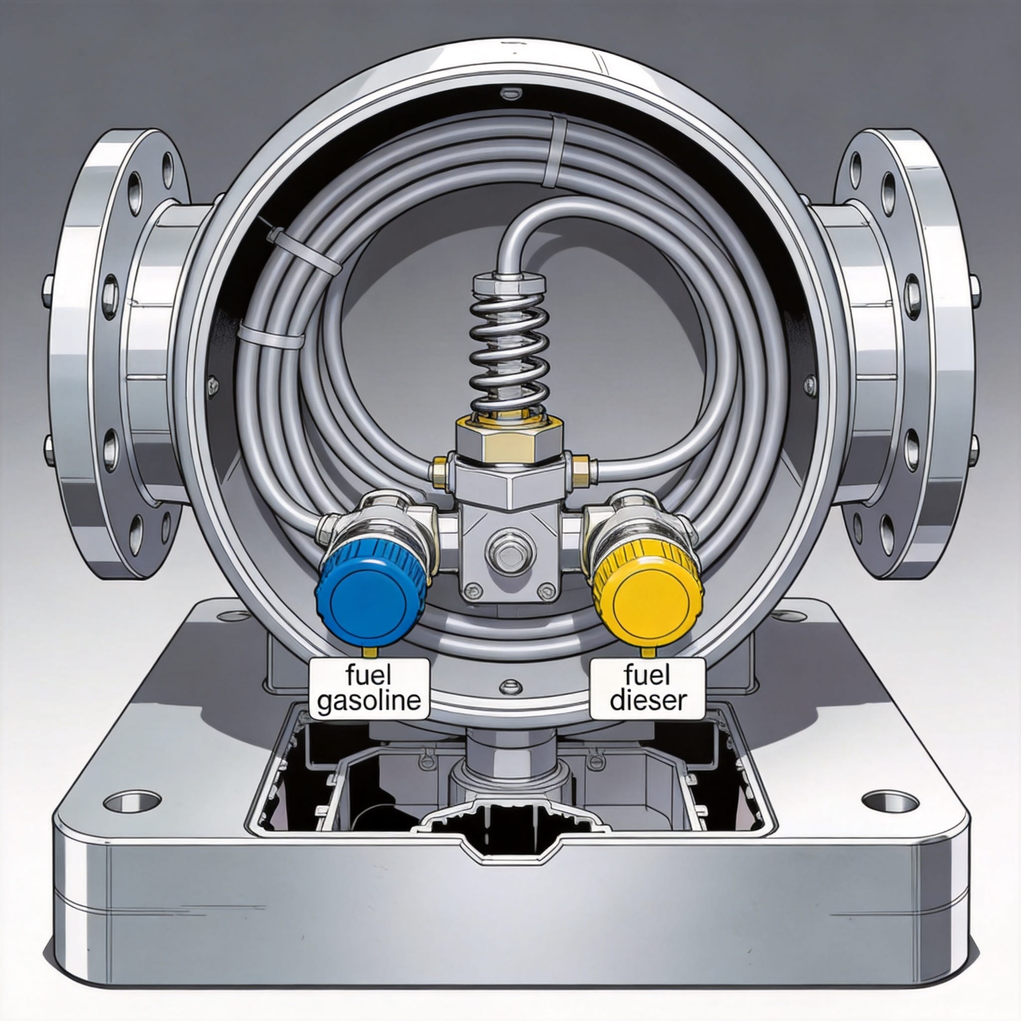 Field test data table from dual-fuel handhole installations