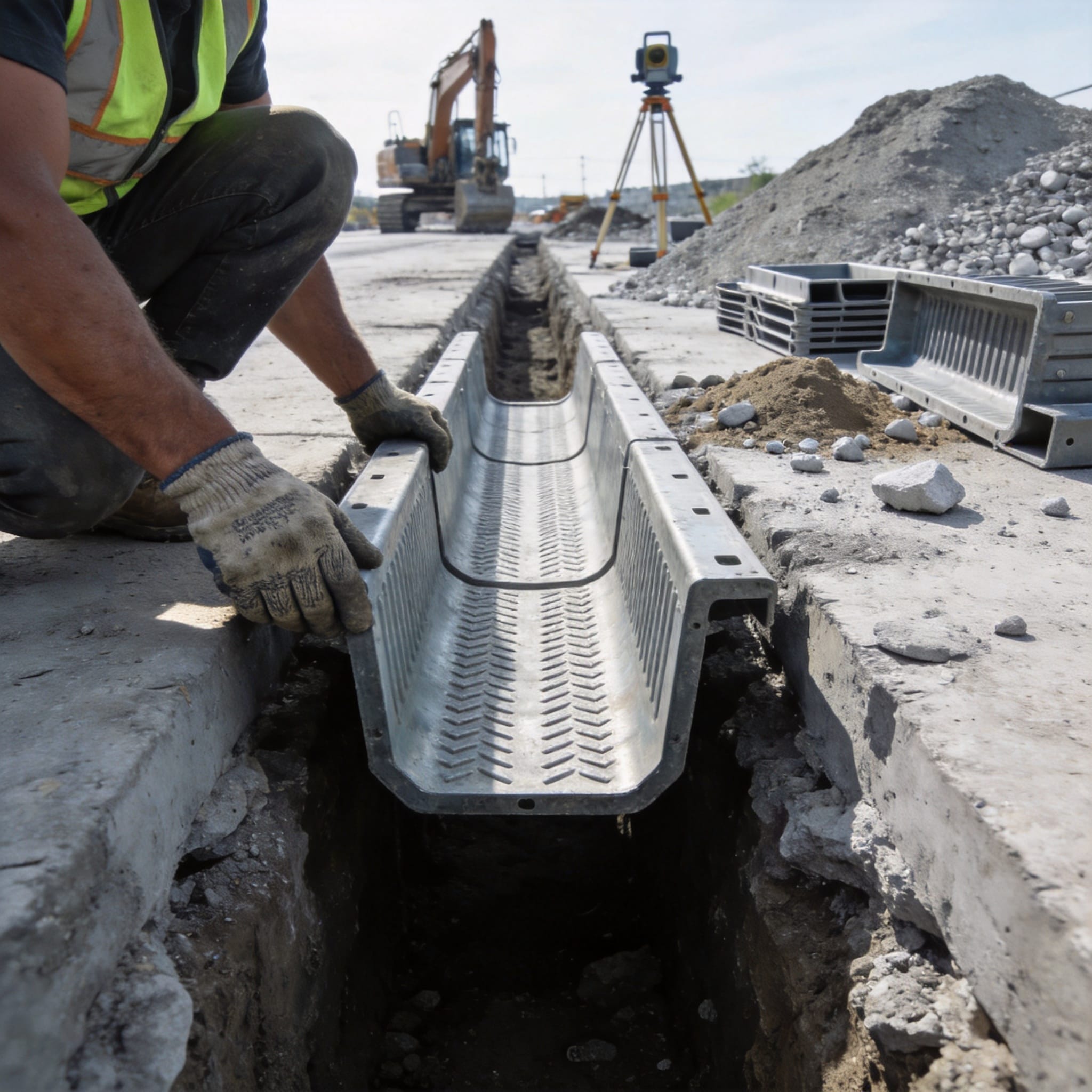 how-to-install-drainage-channel