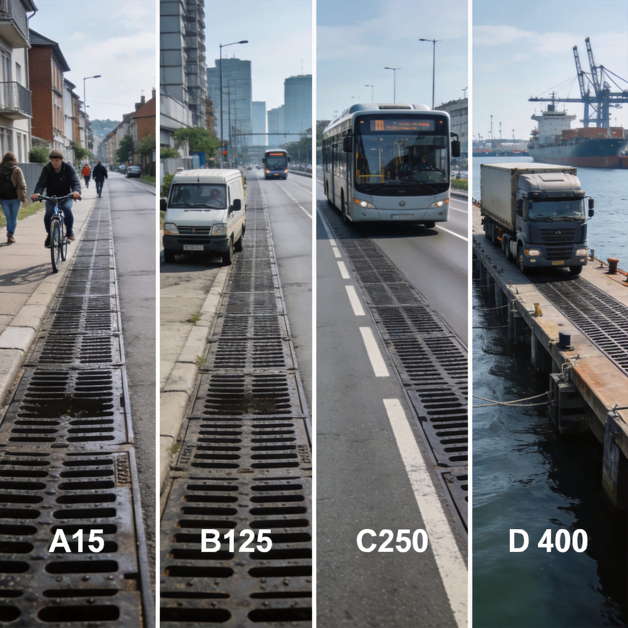 drainage-grate-load-class-applications